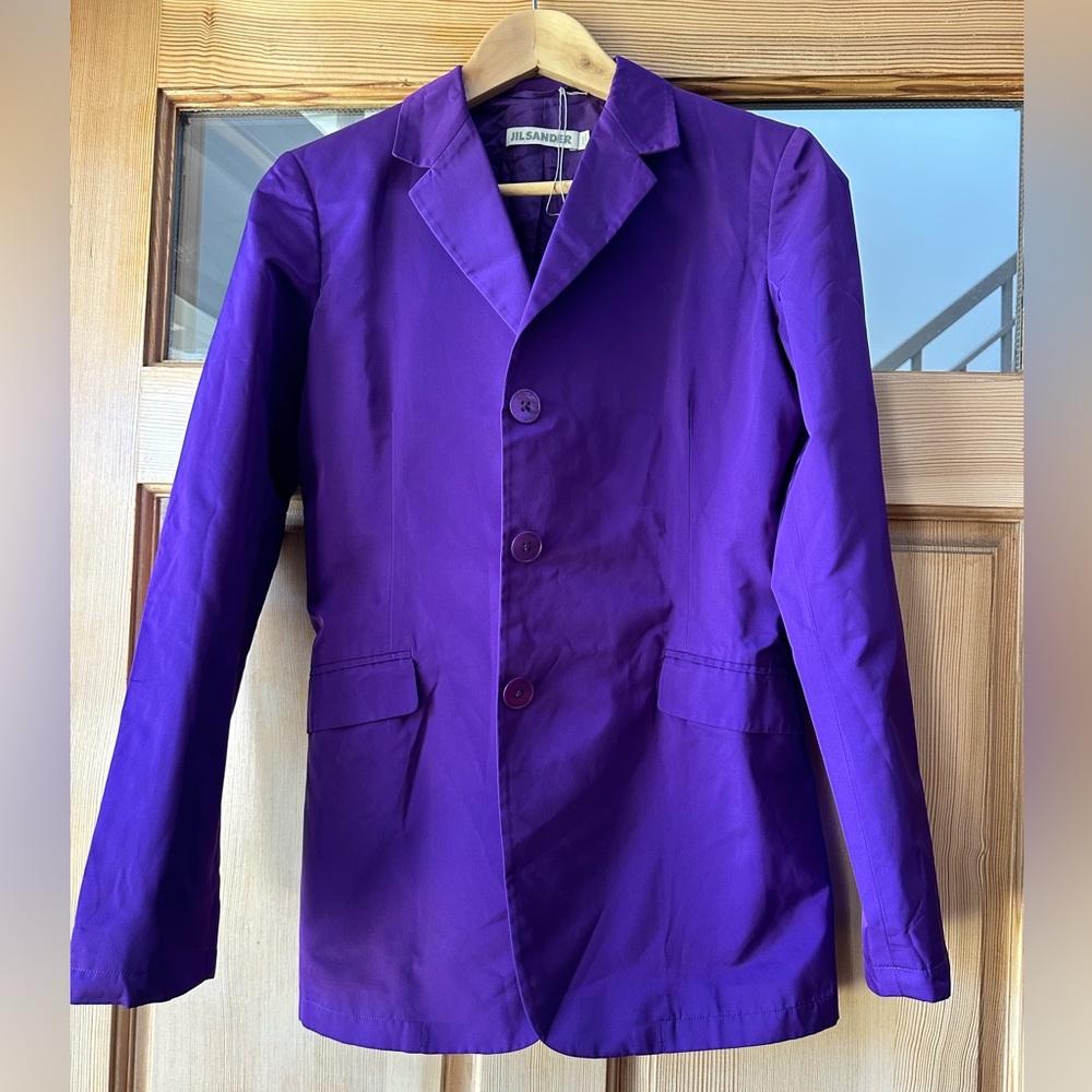 jil sander blazer / jacket sz 4 us/ 40 it